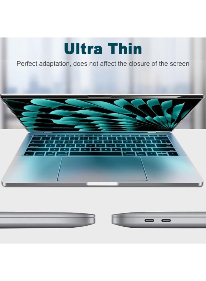 حماية شاشة 1Pack لجهاز MacBook Air 15.3 بوصة (2025/2024/2023، M4/M3/M2)، فيلم PET غير لامع مضاد للتوهج، مضاد لبصمات الأصابع - Image 5